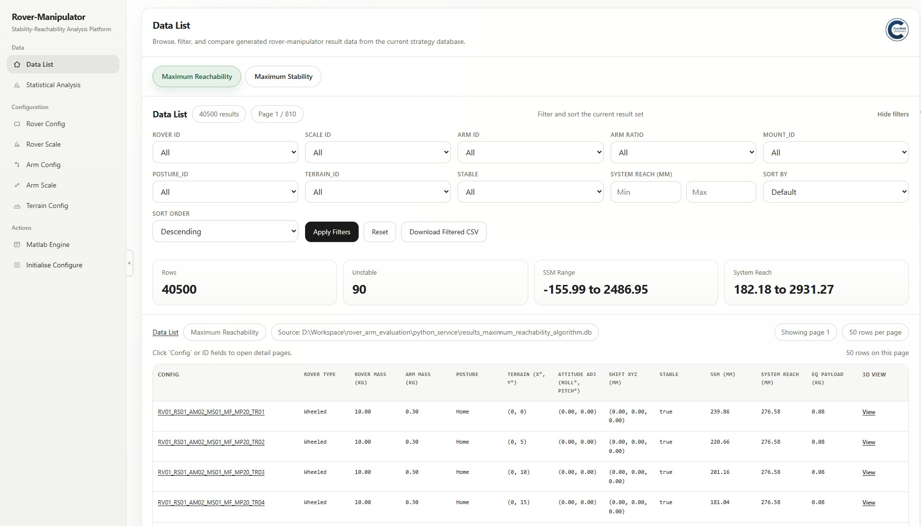 Overview of the rover-manipulator system.